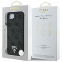 Case Guess 4G Ring Triangle Logo MagSafe for iPhone 16e must