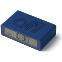 Lexon Flip Mini Dual-Sided Alarm Clock dark blue