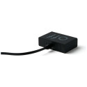 Lexon Flip Mini dual-sided alarm clock black
