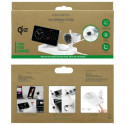 4smarts Qi2 Trident Charging Station with Charger for Galaxy Watch White