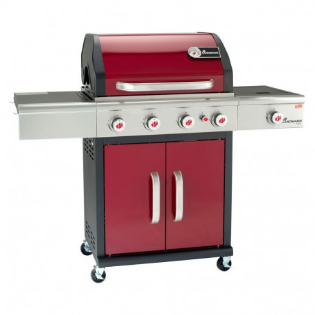 Landmann Triton 4.1 PTS punane (12961) gaasiaia grill 15 kW 65 cm x 44 cm