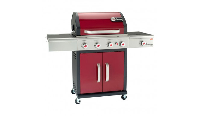 Landmann Triton 4.1 PTS punane (12961) gaasiaia grill 15 kW 65 cm x 44 cm