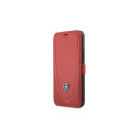 Ferrari FEOGOFLBKP12LRE iPhone 12 ProMax 6.7" red book Off Track Perforated