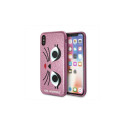 Karl Lagerfeld KLHCPXGLCHPI iPhone X/X kõvakorpus roosa K-Paris