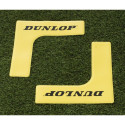 DUNLOP tennisekohtu nurgad 8 tk kollane
