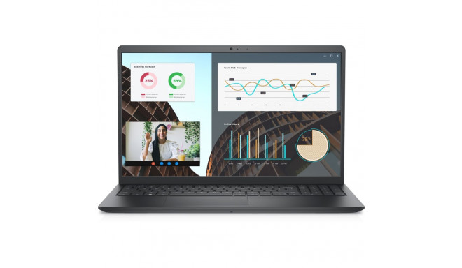 Dell Vostro 15 3530 | Black | 15.6 " | WVA | FHD | 1920 x 1080 pixels | 120 Hz | Anti-glare | Intel 