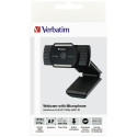 Verbatim Full HD 1080p Webcam with Microphone AWC-01 black 49578 Verbatim Full HD 1080p Webcam with Microphone AWC-01 black 49578