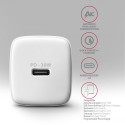 Axagon Sil seinalaadija 1x port USB-C, PD3.0 /PPS/QC4+/SFC/AFC/Apple, 30 W | ACU-PD30W
