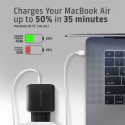 AXAGON GaN wallcharger 2x port (USB-A + USB-C), PD3.0/PPS/QC4+/SFC2.0/AFC/SCP/FCP/Apple, 45W | ACU-P