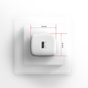 Axagon Sil seinalaadija 1x port USB-C, PD3.0 /PPS/QC4+/SFC/AFC/Apple, 30 W | ACU-PD30W