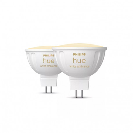 Philips Hue WA 12V MR16, 2 tk komplekt | GU5.3 | 5,1 W | soe kuni jahe valge valgus