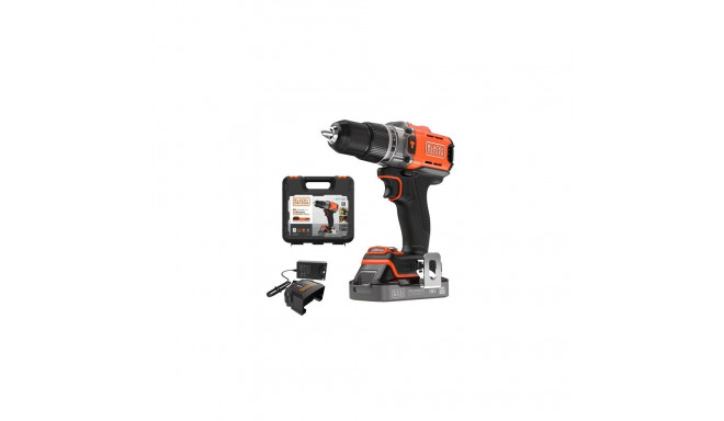 BLACK & DECKER | Cordless Drill Driver | BCD383D1XK-QW | 18 V | 2.0 Ah | Lithium
