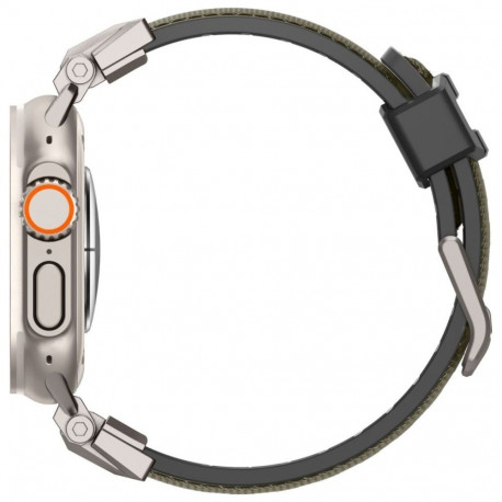 Spigen DuraPro Armor kaitseümbris Apple Watch 6/7/8/9/10/SE/Ultra 1/Ultra 2 (44/45/46/49 mm) rohelin