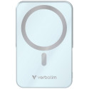 Powerbank Verbatim Charge n Go 10000mAh with stand Magnetic Wireless blue 32266