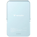 Powerbank Verbatim Charge n Go 10000mAh with stand Magnetic Wireless blue 32266