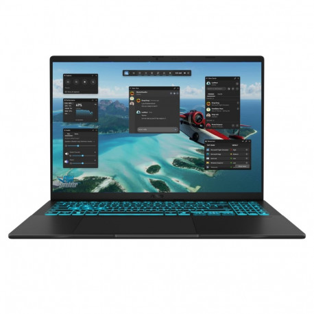 Asus Vivobook 16 V3607VU-RP059W must 16-tolline WUXGA 1920 x 1200 pikslit peegeldusvastane Intel Cor