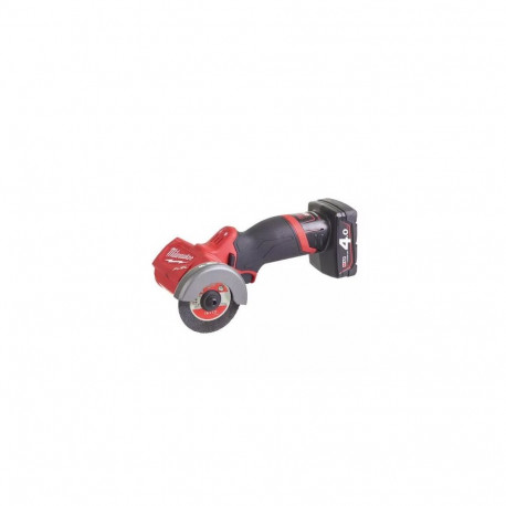 MILWAUKEE.GRINDER M12FCOT-422X 76mm 1x2.0Ah+1x4.0Ah