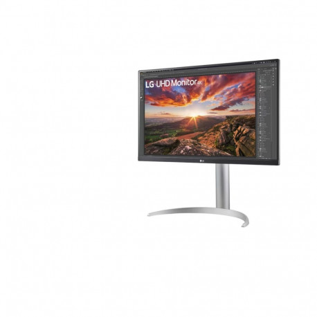 LG 27UP850K-W 27" IPS UHD monitor 16:9 60 Hz 5 ms 3840 x 2160 pikslit 400 cd/m² 2 HDMI-porti