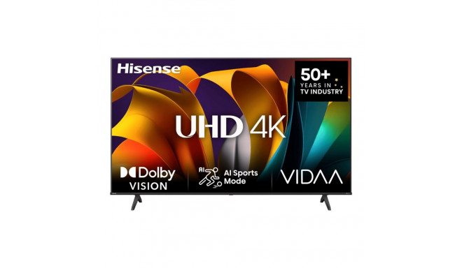 Hisense UHD Smart TV | 50A6N | 50" | Smart TV | VIDAA OS | UHD | Black