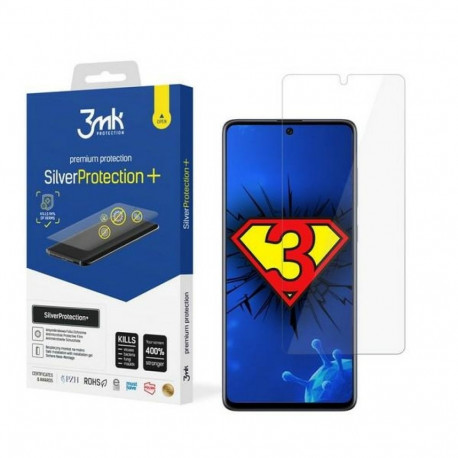 3MK Silver Protect+ Sam A715 A71Antimicrobial Film with Wet Installation