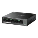 Mercusys MS105GP 5-porti gigabitine lauaarvuti lüliti 4-porti PoE+