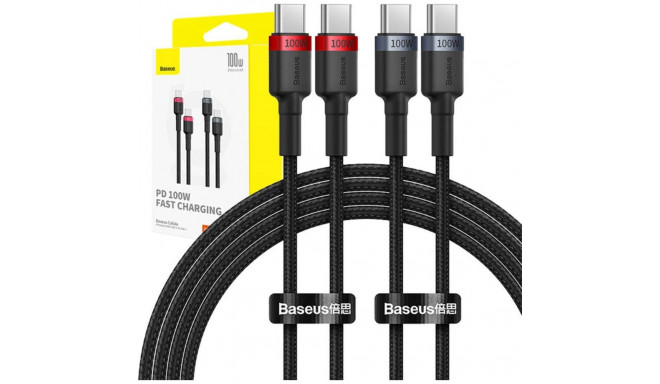 Baseus USB-C - USB-C kaabel 2m must (BSU4886)