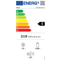 Midea külmik | MDRB380FGE01A | energiatõhususe klass E | eraldiseisev | kombi | kõrgus 180 cm | No F