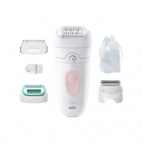 Braun SE5-050 Silk-épil 5 valge Wet & Dry epilaator