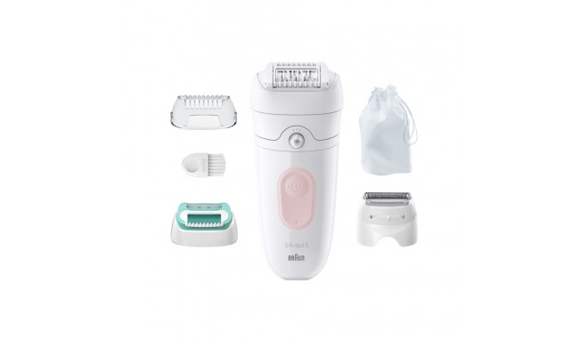 Braun | Epilator | SE5-050 Silk-épil 5 | Operating time (max) 40 min | Number of power levels 1 | We