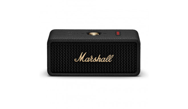 Marshall Emberton III Portable Speaker, Black and Brass