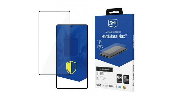 3MK HardGlass Max must karastatud klaas Samsung Galaxy S25 Ultra jaoks must