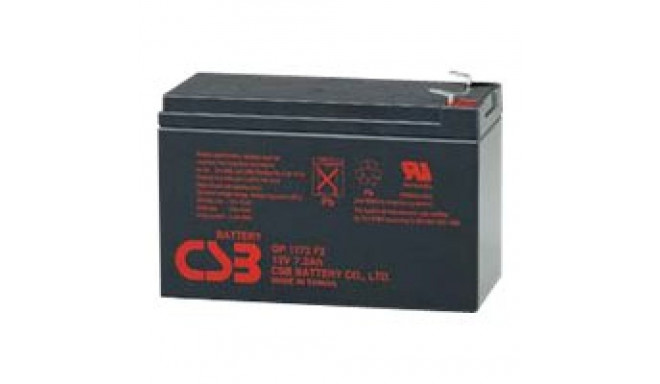 CSB Battery Battery 12V 7.2Ah F1 | GP1272F1