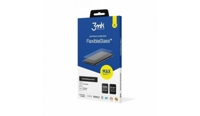 3MK FlexibleGlass Max Sam A23 5G must, tugevdatud servadega hübriidklaas