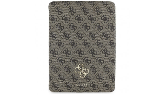 Guess GUFC11RM24PS4SGW iPad Air 11" 2024 brown Magnetic 4G Big Logo