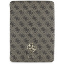 Guess GUFC11PM24PS4SGW iPad Pro 11" 2024 brown Magnetic 4G Big Logo