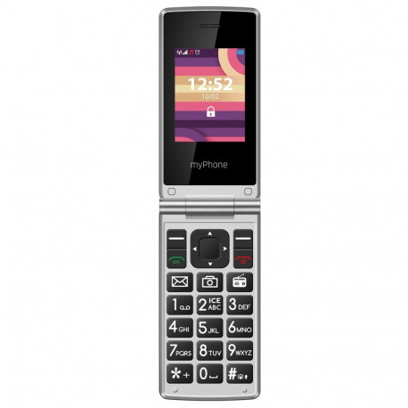 myPhone Tango 4G Dual SIM Mobile Phone Black and Silver