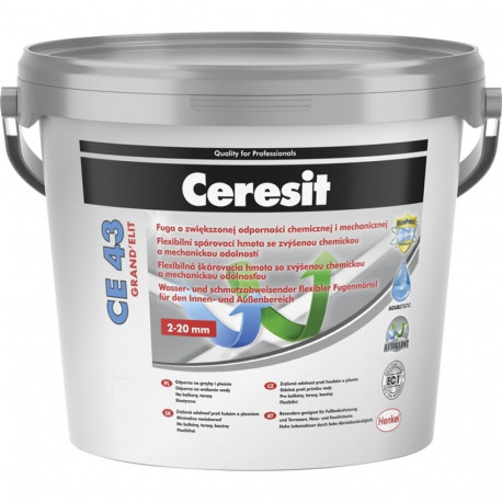 CERESIT CE43GROUT GRAY HIGH RESIST.