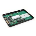 Digitus 2.5" SATA HDD korpus M.2 või mSATA | DA-71118