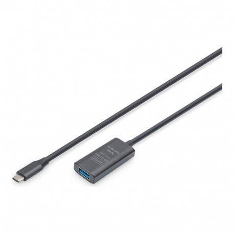 Digitus aktiivne USB 3.2 Gen1 5G pikenduskaabel DA-73110 USB-C–USB-A
