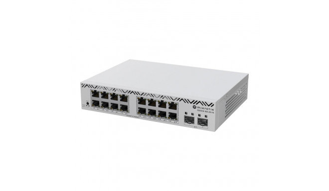 MikroTik Cloud Smart Switch with SwitchOS desktop case | CSS318-16G-2S+IN