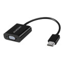 AXAGON | Active converter | HDMI to VGA | 0.15 m AXAGON | Active converter | HDMI to VGA | 0.15 m
