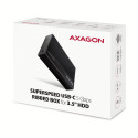 Axagon ribitud alumiiniumist USB 3.2 Gen 1 - SATA 6G väline karp 3.5" HDD jaoks | EE35-GTR