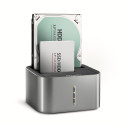 AXAGON | SuperSpeed USB topelt 2.5"/3.5" HDD/SSD dokk | ADSA-DC