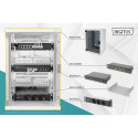 Digitus | Network Set - 254 mm (10") - 9U, 312 x 300 mm | DN-10-SET-2 | Grey