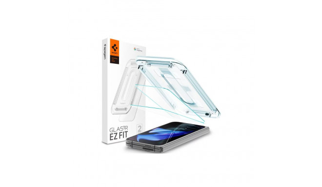 Spigen Spigen Glass tR EZ Fit (Cover 2 Pack) transparent - Google Pixel 9 Pro Fold