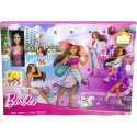 Barbie nukk Barbie advendikalender nukuga ja 24 üllatusega: riided ja aksessuaarid (HKB09)