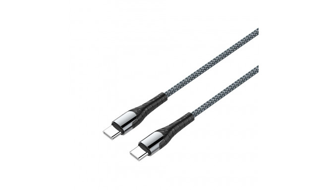 ColorWay Type-C – Type-C kaabel (PD kiirlaadimine 65W) 3.0A, 1m | CW-CBPDCC040-GR