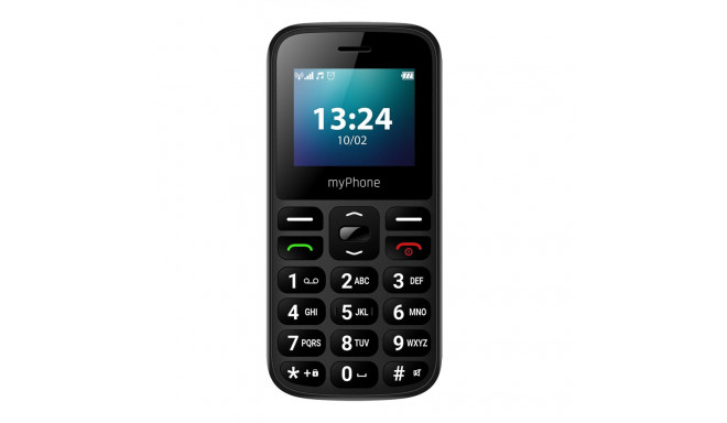 myPhone HALO | A LTE | Black | 1.77 " | TFT | 48 MB | 128 MB | Dual SIM | Nano SIM | Bluetooth | 5.0