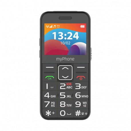 myPhone HALO | 3 LTE | Black | 2.4 " | IPS | 48 MB | 128 MB | Dual SIM | Nano SIM | Bluetooth | 2.1 