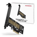 Axagon adapter PCIEe x4 - M.2 NVMe M-key pesa (PCEM2-N)